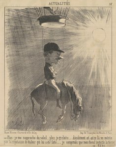 Plus je me rapproche du soleil... - Honoré Daumier