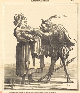 Prenez garde, madame la Majorité! - Honoré Daumier