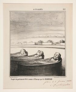 Projet de parlement d - Honoré Daumier