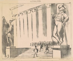 Projet de statues pour orner ... la Bourse - Honoré Daumier