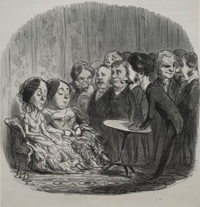 Esprits frappeurs, 1851 - Honoré Daumier
