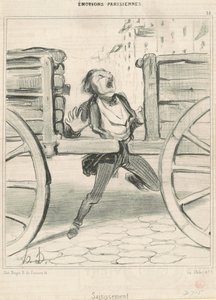Saisissement - Honoré Daumier