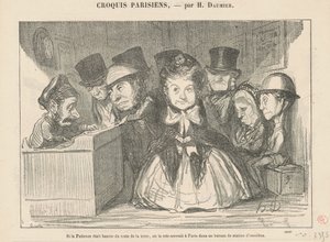 Si la patience était bannie du reste... - Honoré Daumier