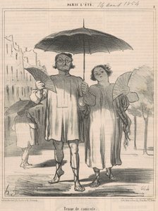 Tenue de canicule - Honoré Daumier