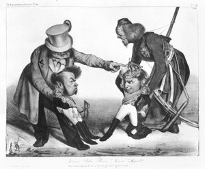La guerre civile au Portugal mettant en conflit Pedro I (1798-1834) empereur du Brésil et roi du Portugal et Dom Miguel (1802-66), de 