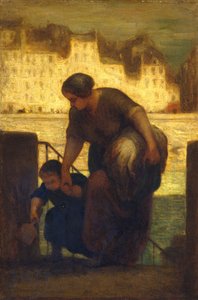 La blanchisseuse, 186[3] - Honoré Daumier