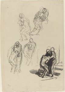 Le fils prodigue - Honoré Daumier