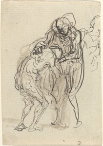 Le fils prodigue - Honoré Daumier