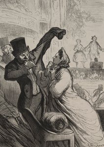 Le Théâtre : La dernière scène - Honoré Daumier