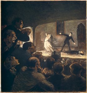 Le drame, vers 1860 - Honoré Daumier