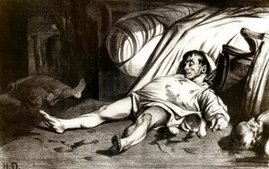 Le massacre de la rue Transnonain le 14/04/1834 : les militaires massacrent les habitants de l