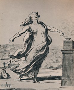 Cela a tué cela, 1871, 1946 - Honoré Daumier