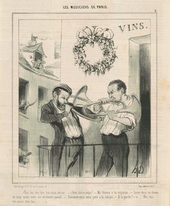 Ton, ton ... ton taine ... - Honoré Daumier