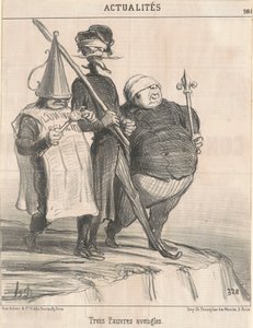 Trois pauvres aveugles - Honoré Daumier