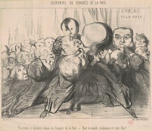 Troisième et dernière séance du congrès - Honoré Daumier