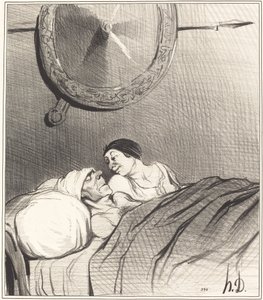 Ulysse et Pénélope - Honoré Daumier