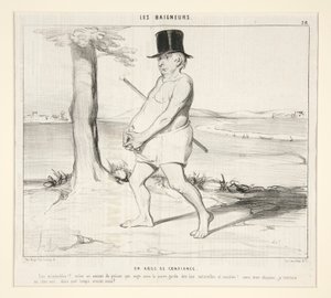 Un Abus de Confiance. Les misérables!! voler un avocat de prison qui nage sous la sauvegarde des lois naturelles et sociales! - Honoré Daumier