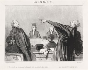 Un avocat qui est... rempli de la conviction... intime...