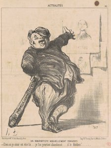 Un Bonapartiste nouvellement converti - Honoré Daumier