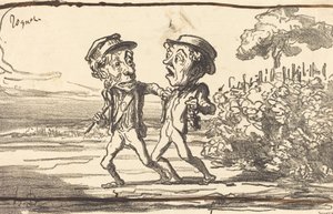 Un criminel! - Honoré Daumier