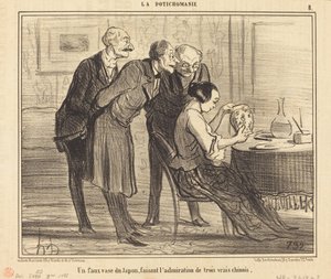 Un Faux vase du Japon faisant... - Honoré Daumier