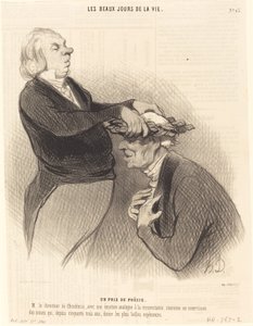 Un prix de poésie - Honoré Daumier