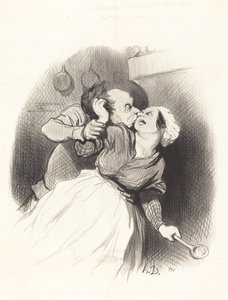 Un retour de jeunesse - Honoré Daumier