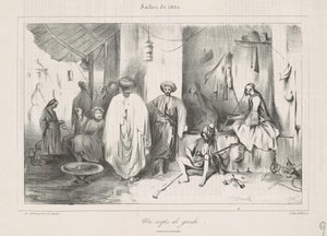 Un corps de garde peint par Decamps