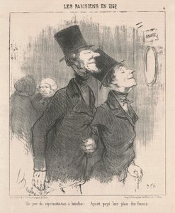 Un jour de représentation à bénéfice
