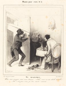 Un quiproquo - Vous vous trompez... allez... au diable...