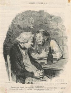 Un souvenir de gloire - Honoré Daumier