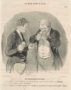 Une consultation scientifique - Honoré Daumier