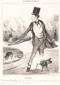 Une heure - Honoré Daumier