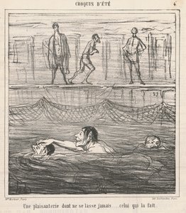 Une plaisanterie dont ne se lasse... - Honoré Daumier