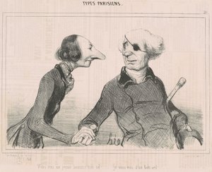 Vous êtes un jeune homme bien né!... - Honoré Daumier
