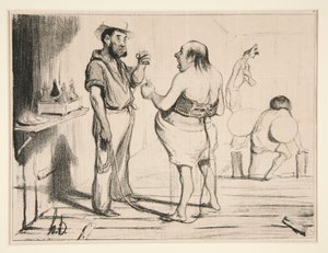 Voyez-vous, Bourgeois, vous êtes justement dans l - Honoré Daumier