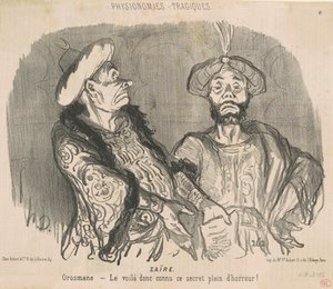 Zaïre - Honoré Daumier