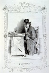 Illustrations sur les idées et légendes Philipon sous le titre Les Cent et Robert Macaire - Honoré Daumier
