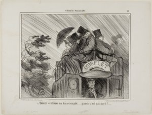 "Seulement 15 cents pour un bain complet.... quelle affaire !", planche 12 du Croquis Parisiens