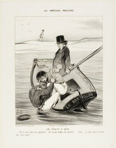 Une révolte à bord. "- Ah ! tu veux être ton propre capitaine !... - Ah ! tu me traites comme un idiot... hé... J