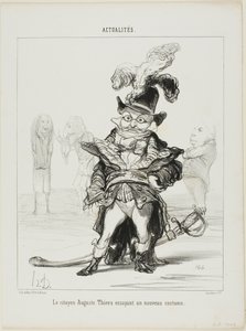 Le citoyen Thiers essayant un nouveau costume, planche 114 d
