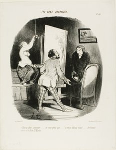 "Entrez, Monsieur, ne soyez pas timide. C