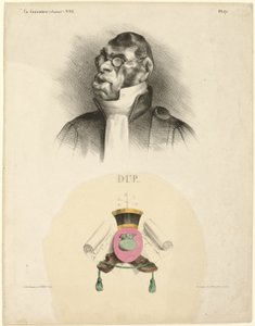 DUP..., plate 171 from Célébrités de la Caricature