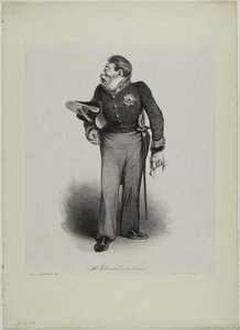 Mr. Choiseul, (called le Duc), plate 502 - Honoré Victorin Daumier