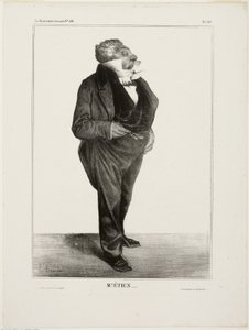 Mr. Étien...., plate 283 from Célébrités de la Caricature - Honoré Victorin Daumier