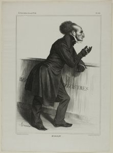 Mr. Joliv...., plate 346 from Célébrités de la Caricature - Honoré Victorin Daumier