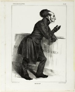 Mr. Joliv...., plate 346 from Célébrités de la Caricature - Honoré Victorin Daumier