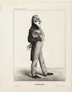 Mr. Sébast ...., plate 281 from Célébrités de la Caricature