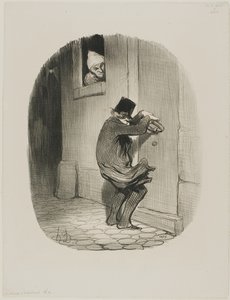 Past Midnight, plate 19 from Locataires et Propriétaires