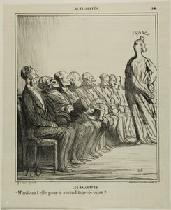 Élections au second tour. "La plaque 114 d